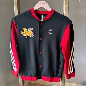 Adidas Black and Red Disney Jacket